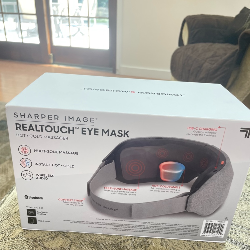 Sharper Image Realtouch Eye Mask